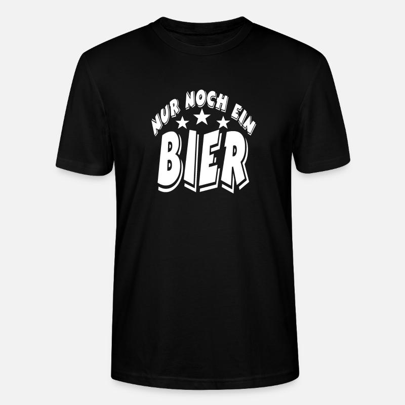 Bier - Stanley/Stella Unisex Bio-T-Shirt CRAFTER - Schwarz