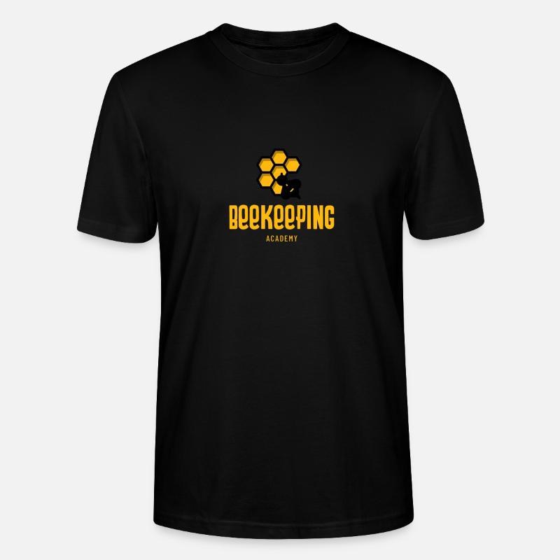 Beekeeping Academy - Stanley/Stella Unisex Bio-T-Shirt CRAFTER - Schwarz