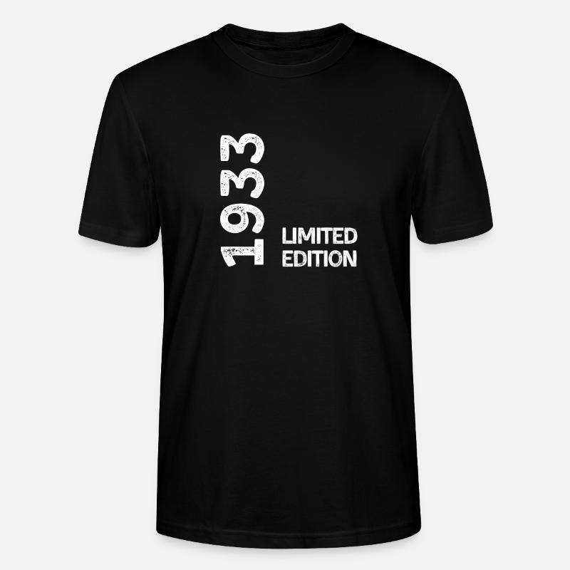 1933 limited edition - T-shirt bio CRAFTER Stanley Stella Unisexe - noir
