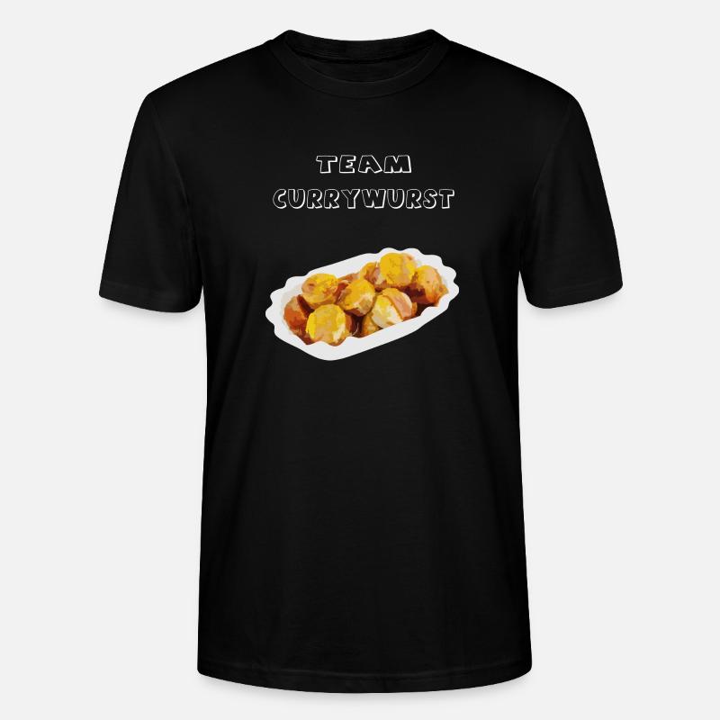 Team Currywurst - Stanley/Stella Unisex Bio-T-Shirt CRAFTER - Schwarz