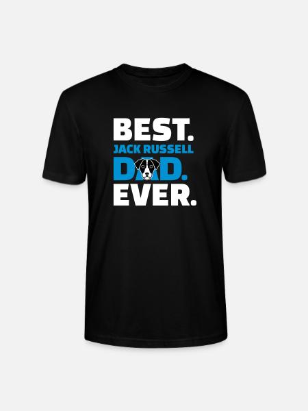 Jack Russell - Stanley/Stella Unisex Bio-T-Shirt CRAFTER - Schwarz