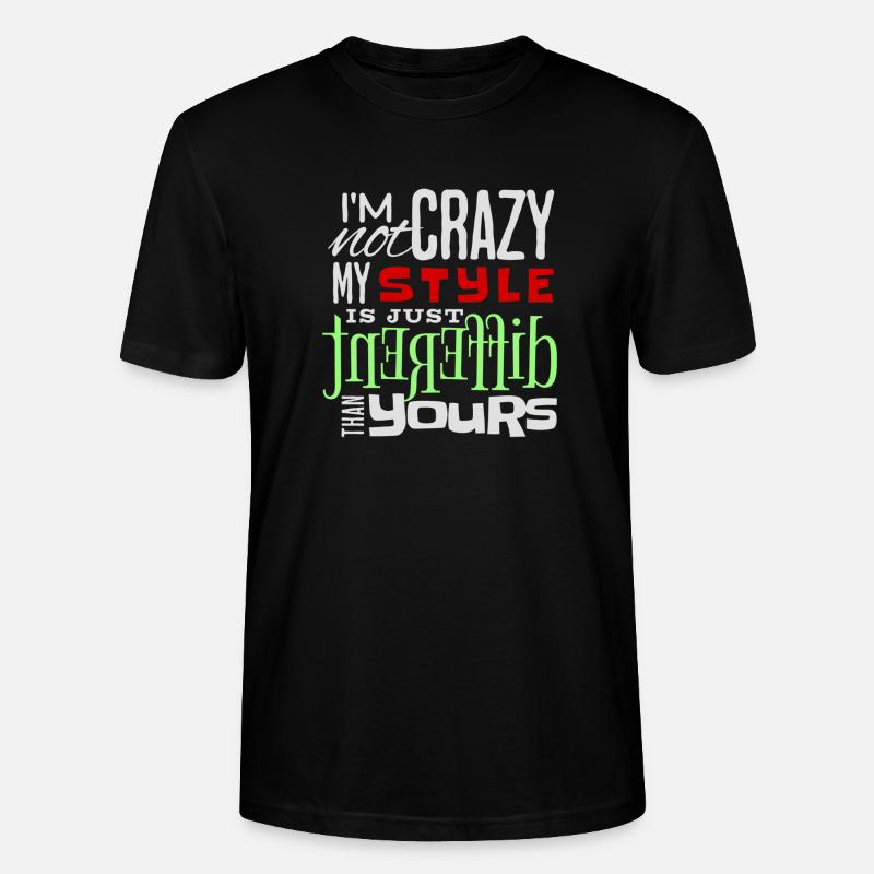 Different - T-shirt bio CRAFTER Stanley Stella Unisexe - noir