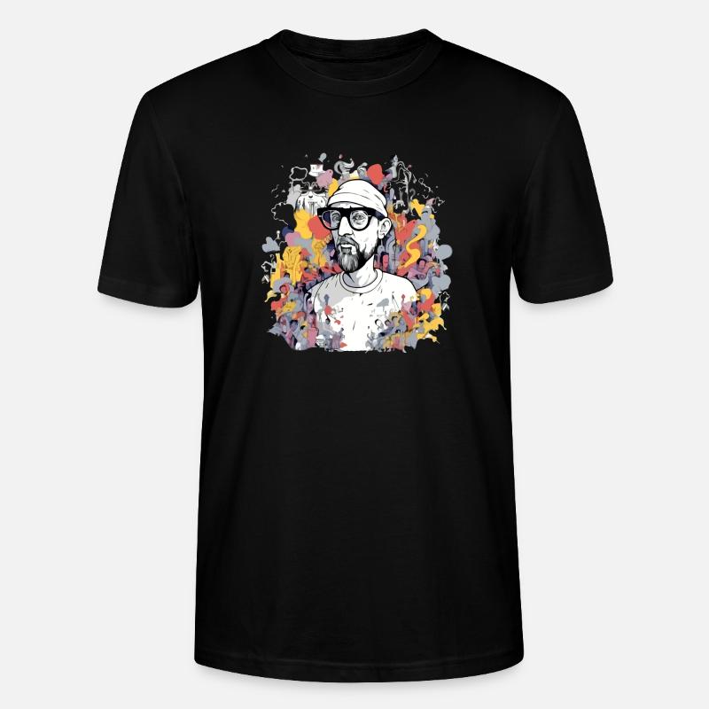 Markieren Sie den Maler - Stanley/Stella Unisex Bio-T-Shirt CRAFTER - Schwarz