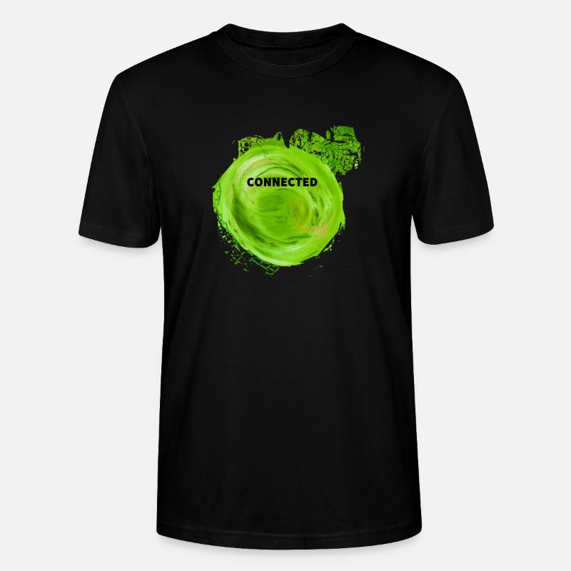 Design source connected vert - T-shirt bio CRAFTER Stanley Stella Unisexe - noir