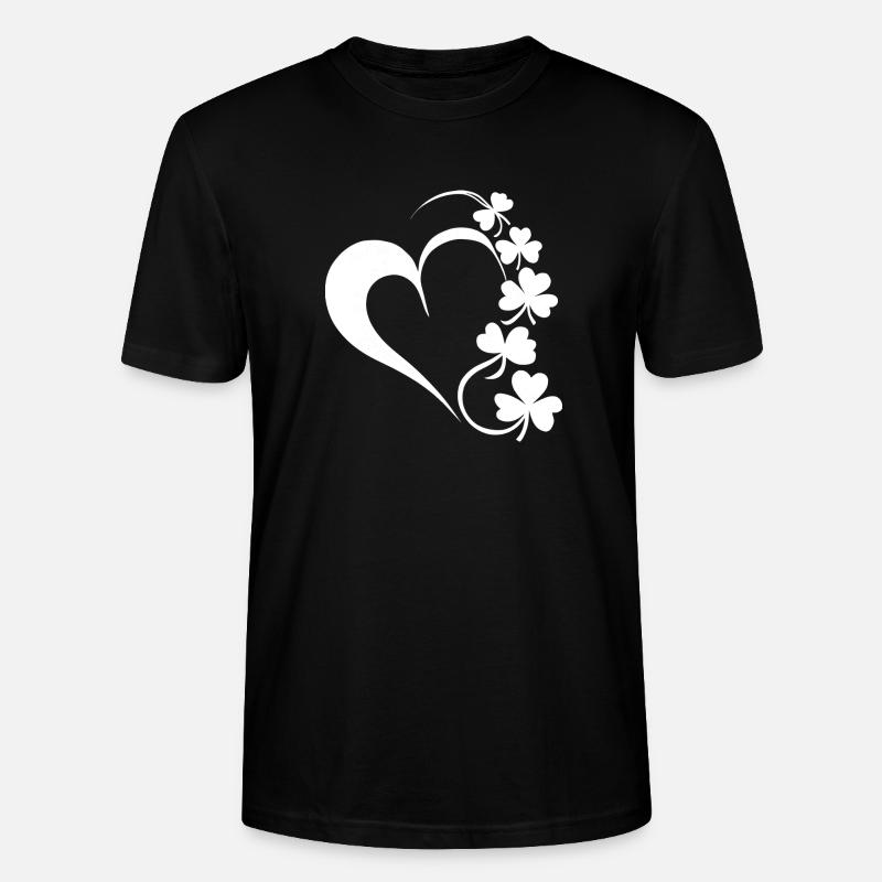 Herz und Klee - Stanley/Stella Unisex Bio-T-Shirt CRAFTER - Schwarz