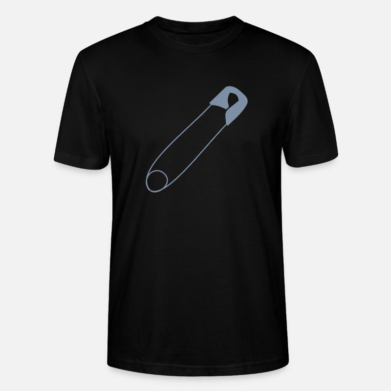 goupille de sécurité - T-shirt bio CRAFTER Stanley Stella Unisexe - noir