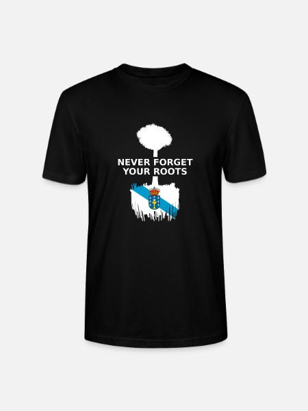 Galicia Galicia Roots - Stanley/Stella CRAFTER Unisex Organic T-Shirt - black