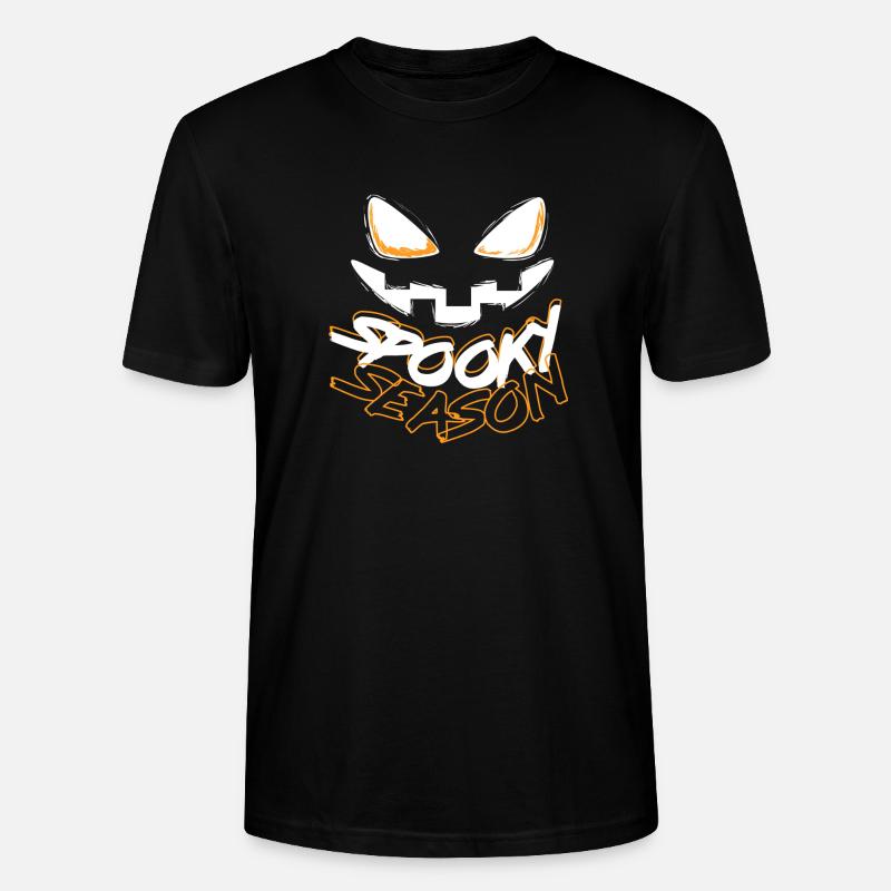 saison effrayante Halloween - T-shirt bio CRAFTER Stanley Stella Unisexe - noir