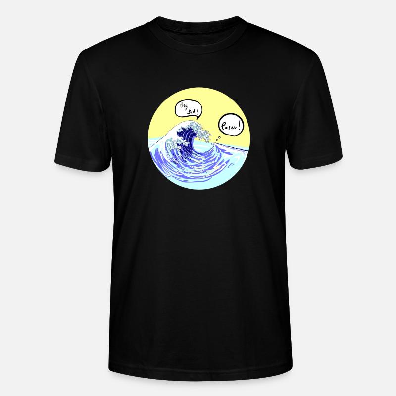 Poseur - T-shirt bio CRAFTER Stanley Stella Unisexe - noir