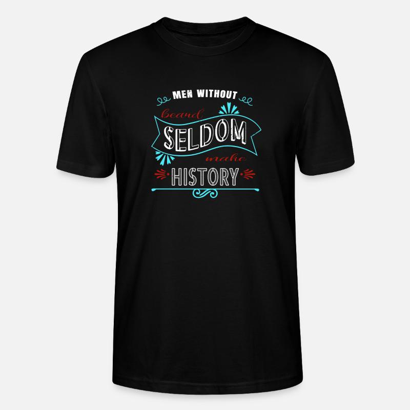 geek chubby chaser beard length - Stanley/Stella Unisex Bio-T-Shirt CRAFTER - Schwarz