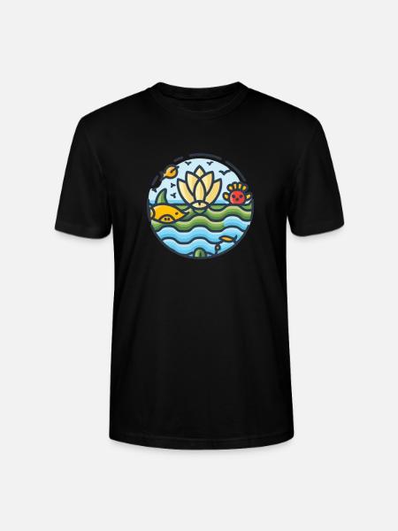 Marine Conservation - Stanley/Stella CRAFTER Unisex Organic T-Shirt - black