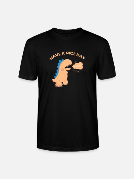 Have a Nice Day - Stanley/Stella CRAFTER Unisex Organic T-Shirt - black