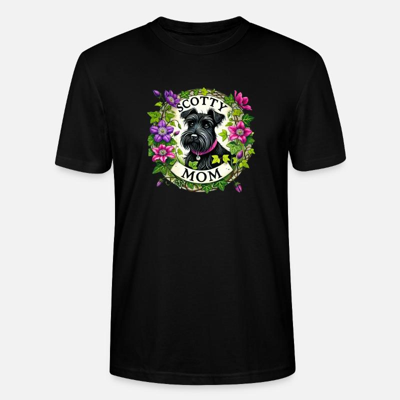 Scotty Mama - Stanley/Stella Unisex Bio-T-Shirt CRAFTER - Schwarz