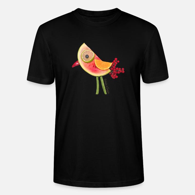 Spaßvogel - Stanley/Stella Unisex Bio-T-Shirt CRAFTER - Schwarz
