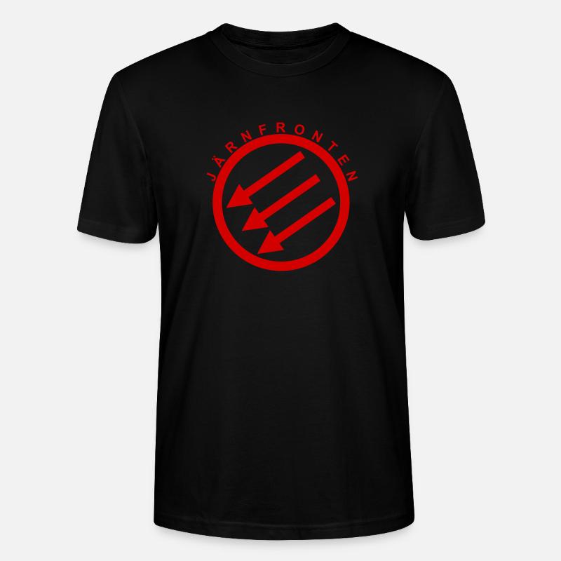 Järnfronten / Eiserne Front / Iron Front - Stanley/Stella Unisex Bio-T-Shirt CRAFTER - Schwarz