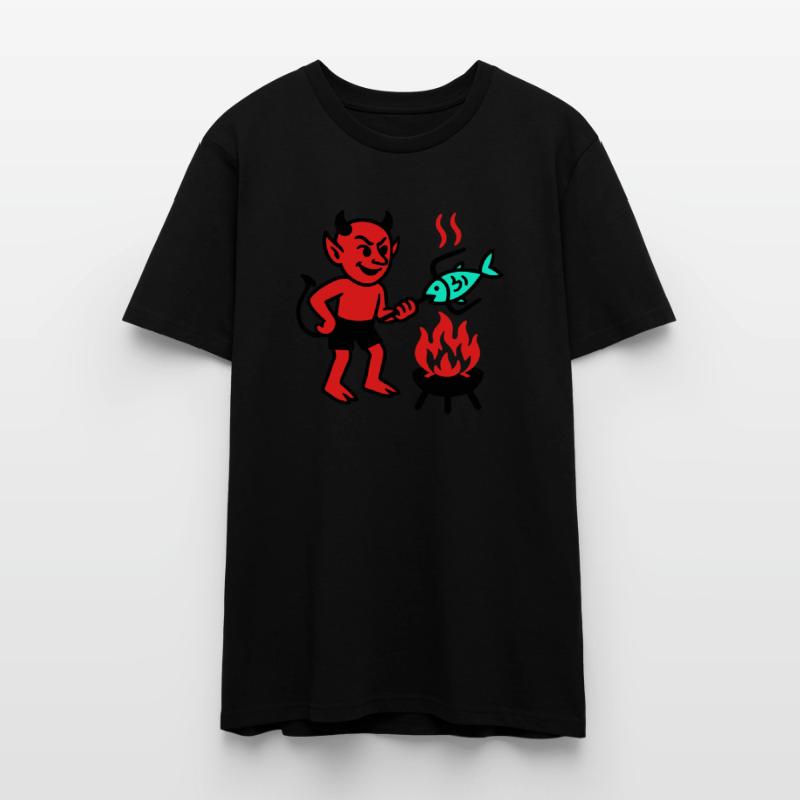 Devil with Fish Stanley/Stella Unisex Bio-T-Shirt CRAFTER