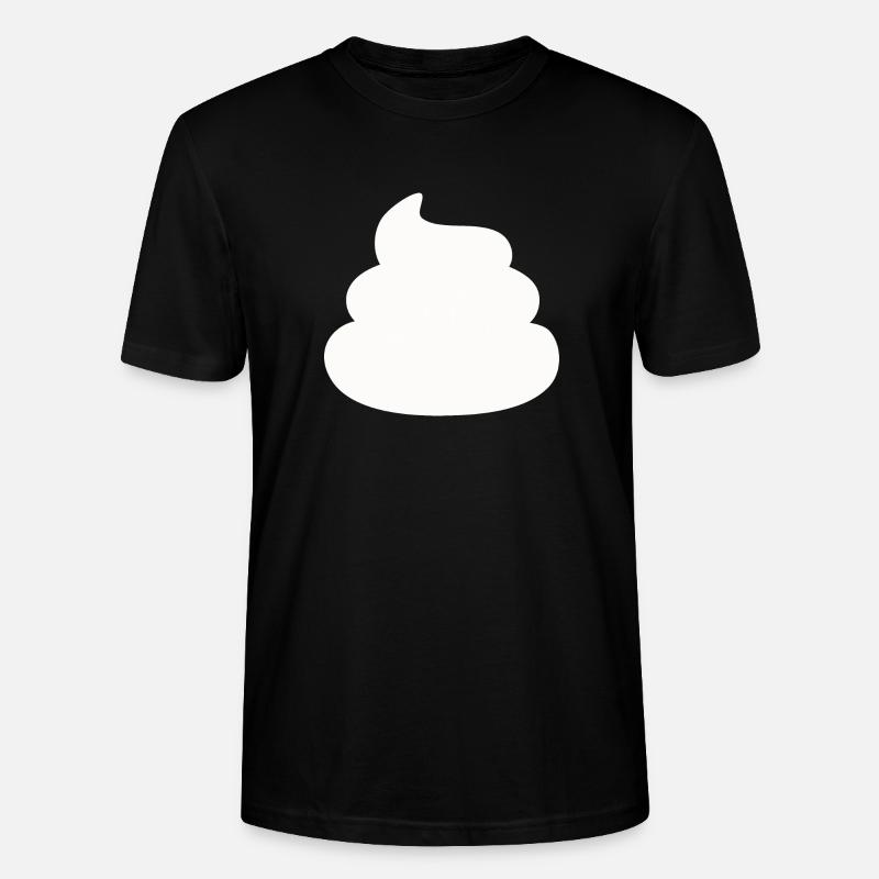 Merde, tout simplement - T-shirt bio CRAFTER Stanley Stella Unisexe - noir