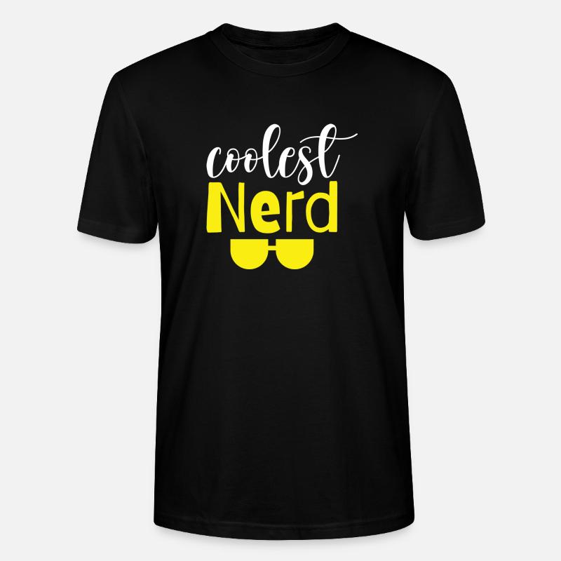 Nerd le plus cool - T-shirt bio CRAFTER Stanley Stella Unisexe - noir