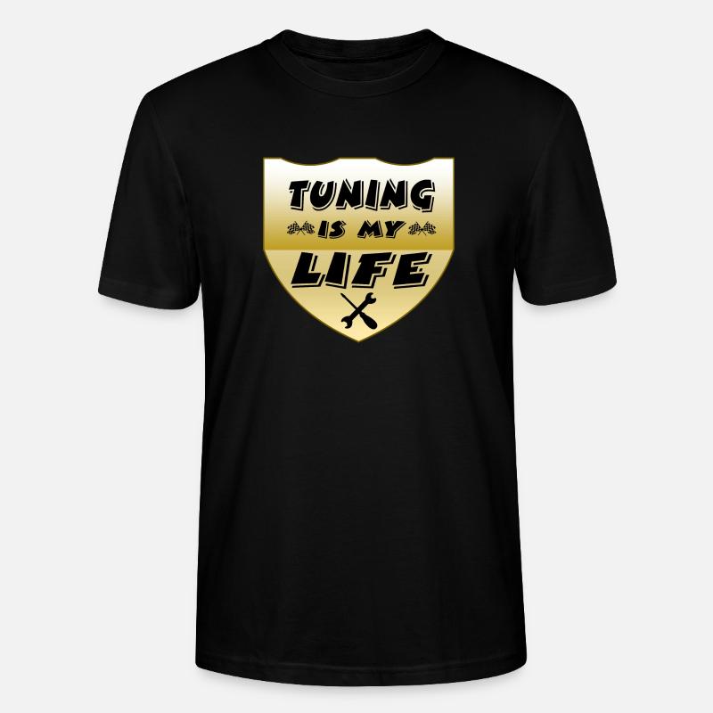 Tuning - Stanley/Stella Unisex Bio-T-Shirt CRAFTER - Schwarz