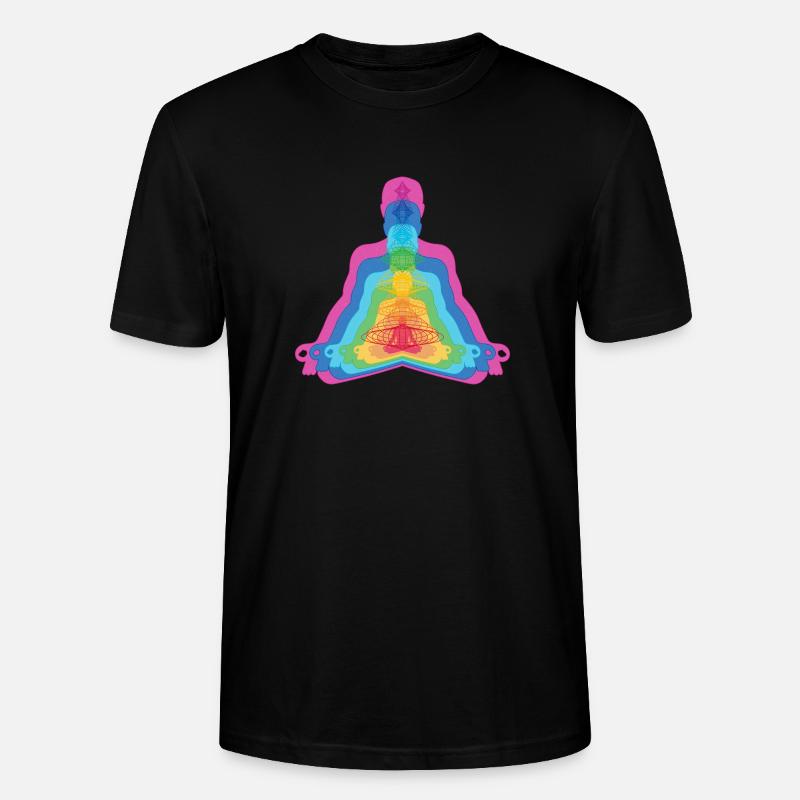 SEPT COUCHES - T-shirt bio CRAFTER Stanley Stella Unisexe - noir