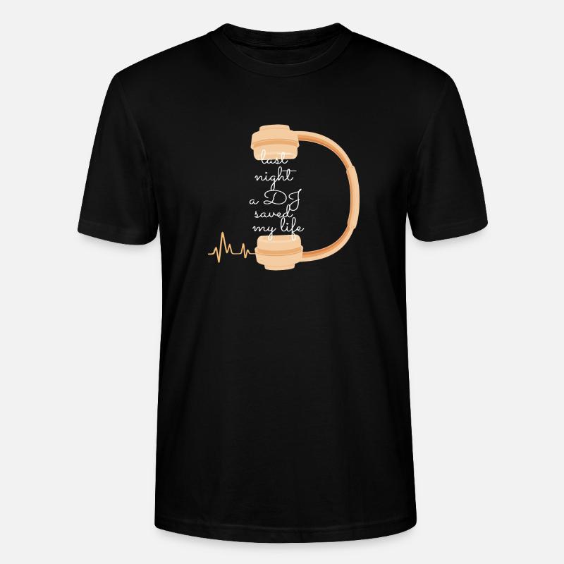 Dancing Dance Music - Stanley/Stella Unisex Bio-T-Shirt CRAFTER - Schwarz