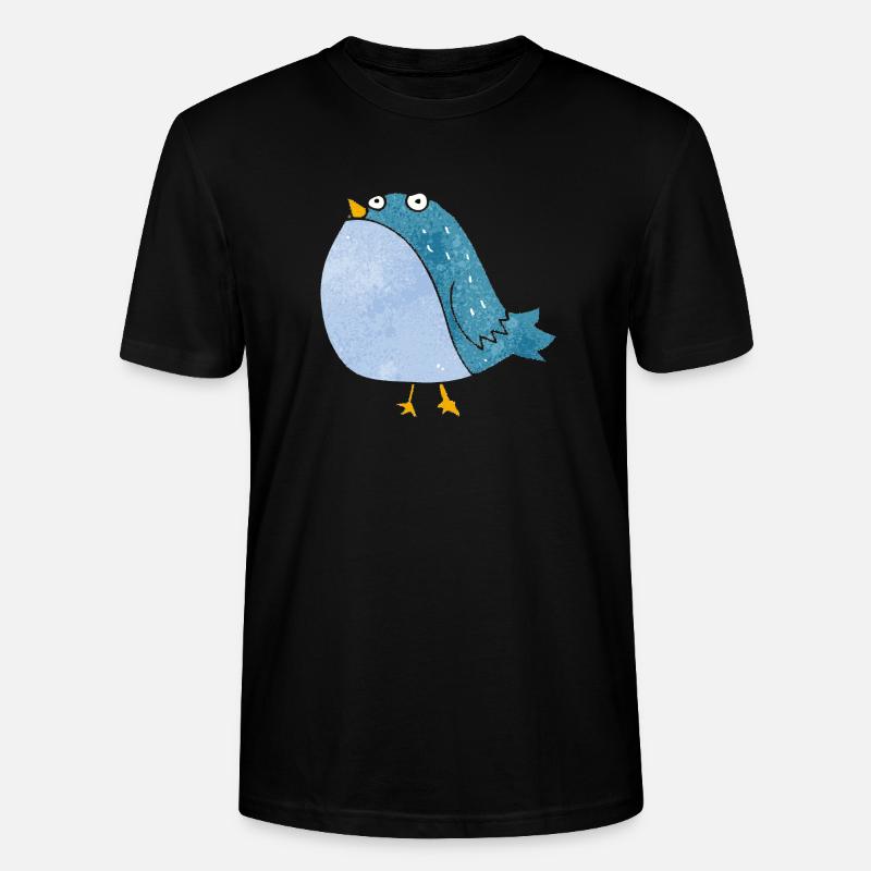 Vogel - Stanley/Stella Unisex Bio-T-Shirt CRAFTER - Schwarz