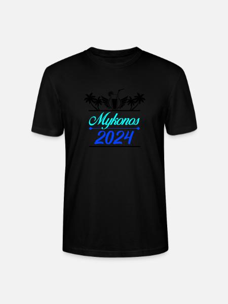 Mykonos 2024 - Stanley/Stella CRAFTER Unisex Organic T-Shirt - black