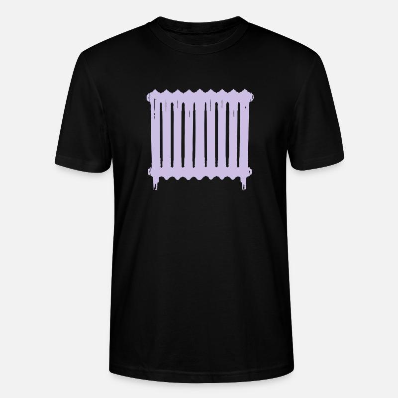 radiateur - T-shirt bio CRAFTER Stanley Stella Unisexe - noir