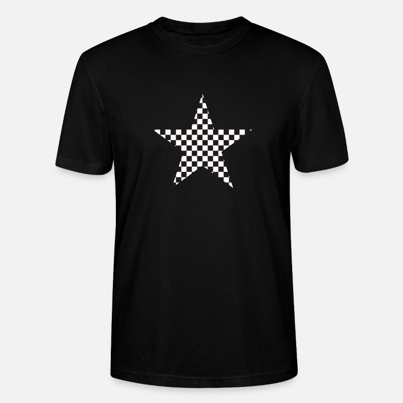 Ska étoile - T-shirt bio CRAFTER Stanley Stella Unisexe - noir