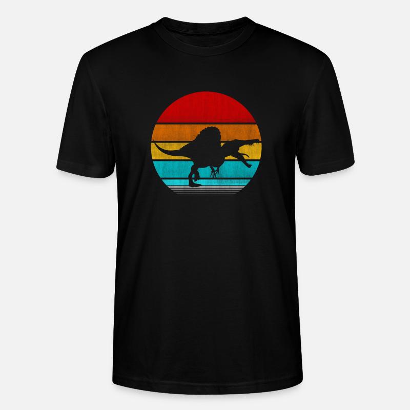 spinosaure - T-shirt bio CRAFTER Stanley Stella Unisexe - noir