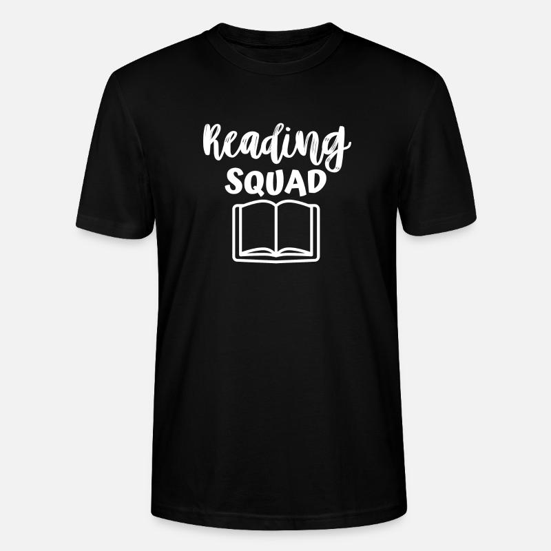 Reading Squad - Stanley/Stella Unisex Bio-T-Shirt CRAFTER - Schwarz