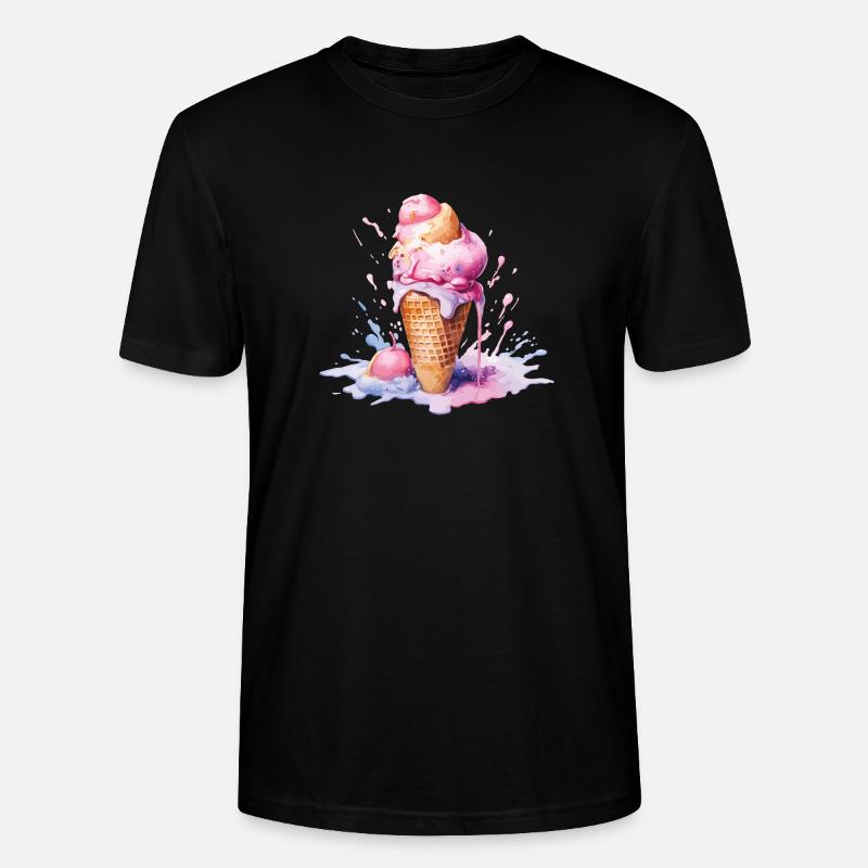 eis - Stanley/Stella Unisex Bio-T-Shirt CRAFTER - Schwarz