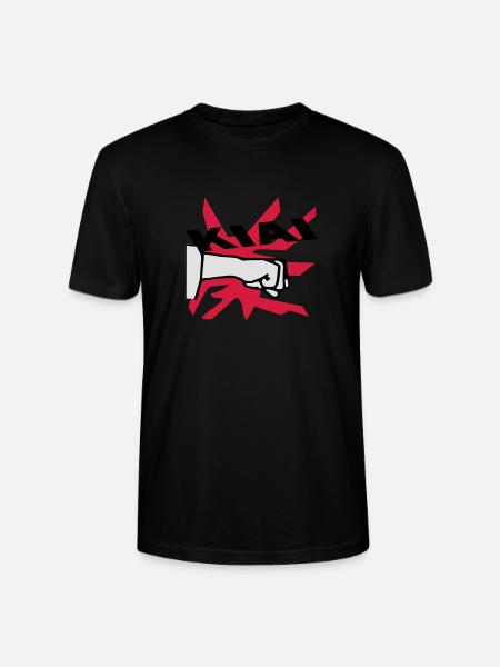 karaté kiai - T-shirt bio CRAFTER Stanley Stella Unisexe - noir