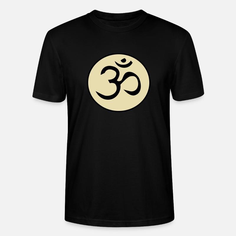 Om - Stanley/Stella Unisex Bio-T-Shirt CRAFTER - Schwarz