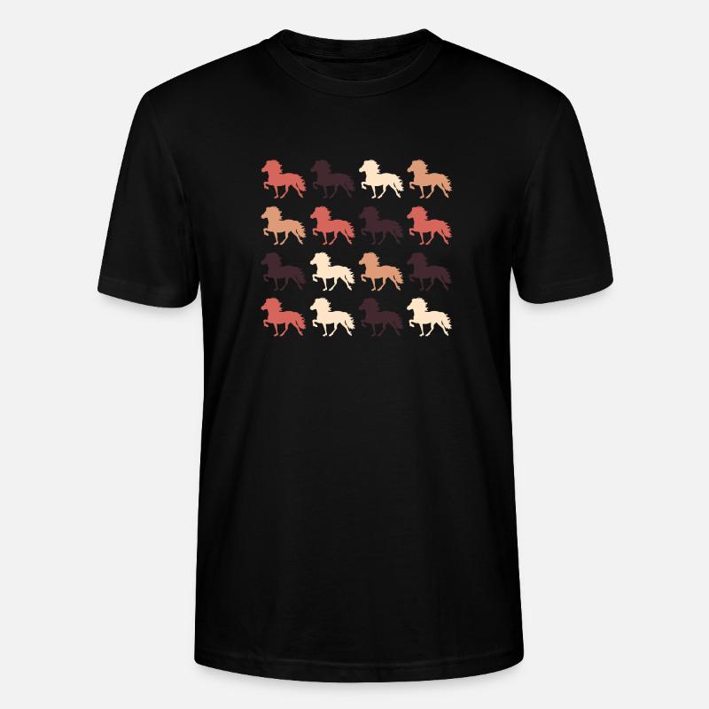 Isandpferd - Stanley/Stella Unisex Bio-T-Shirt CRAFTER - Schwarz