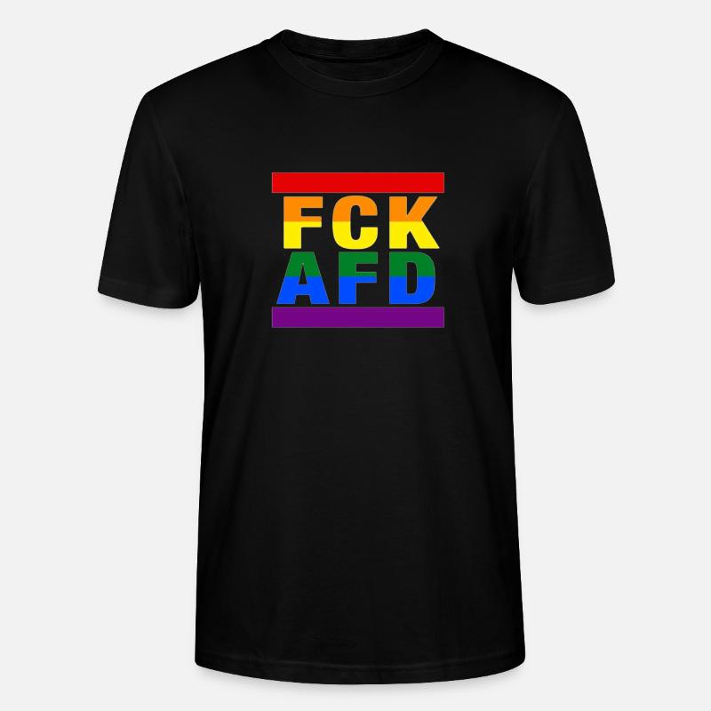 FCKAFD - Stanley/Stella Unisex Bio-T-Shirt CRAFTER - Schwarz