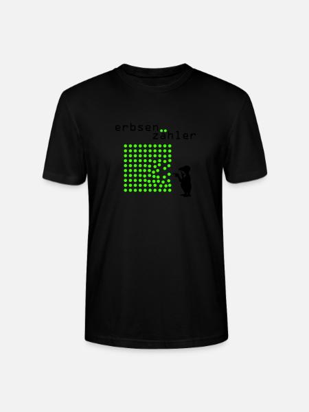 Erbsenzähler - Stanley/Stella Unisex Bio-T-Shirt CRAFTER - Schwarz