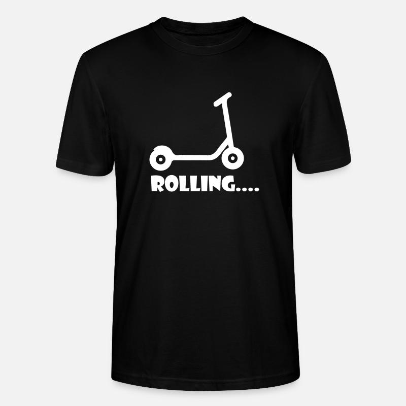E-Scooter Roller Scooter - T-shirt bio CRAFTER Stanley Stella Unisexe - noir