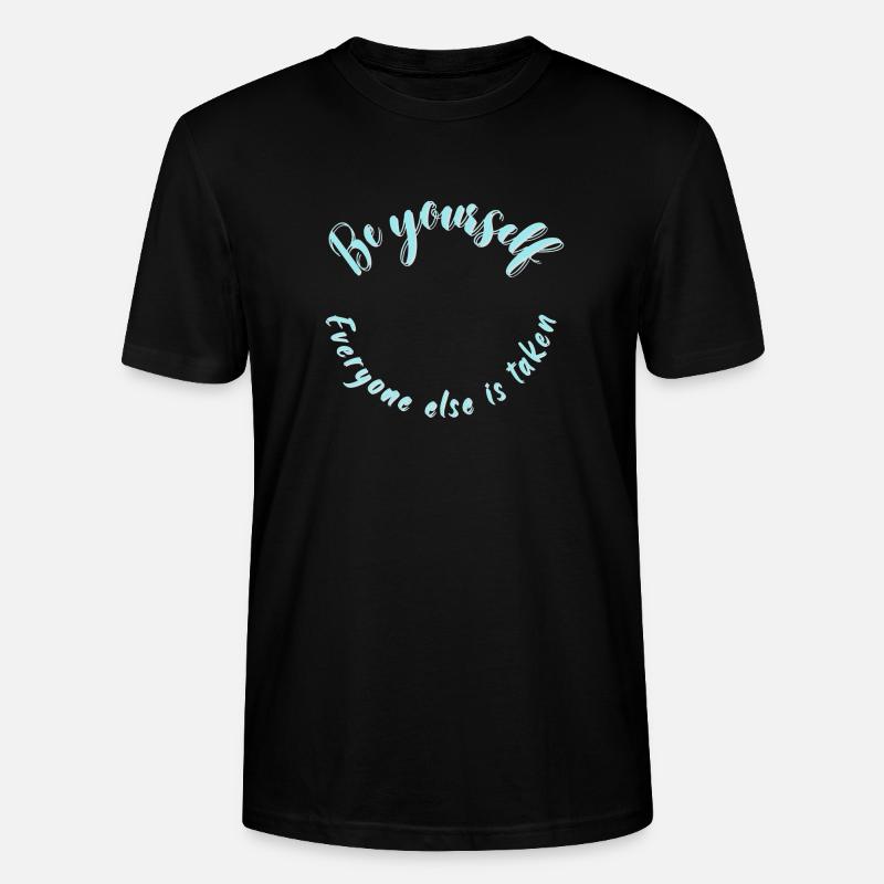 Sei du selbst - Stanley/Stella Unisex Bio-T-Shirt CRAFTER - Schwarz