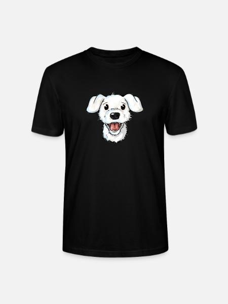 Alfred Portrait - Stanley/Stella CRAFTER Unisex Organic T-Shirt - black