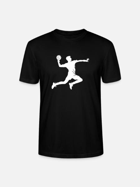 handball - Stanley/Stella Unisex Bio-T-Shirt CRAFTER - Schwarz