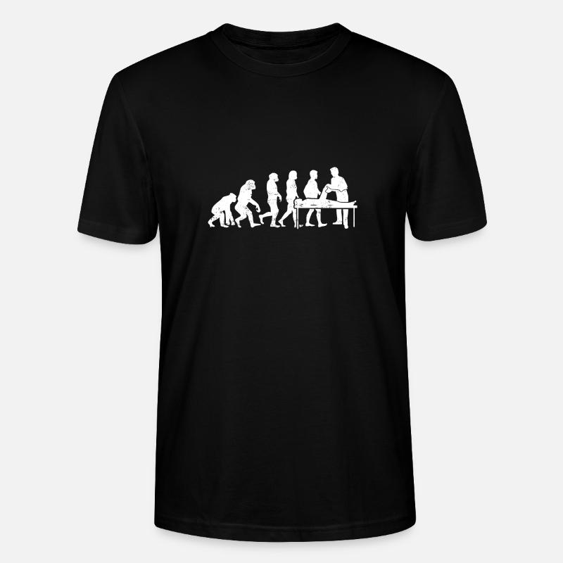 Evolution Physical Therapist - T-shirt bio CRAFTER Stanley Stella Unisexe - noir