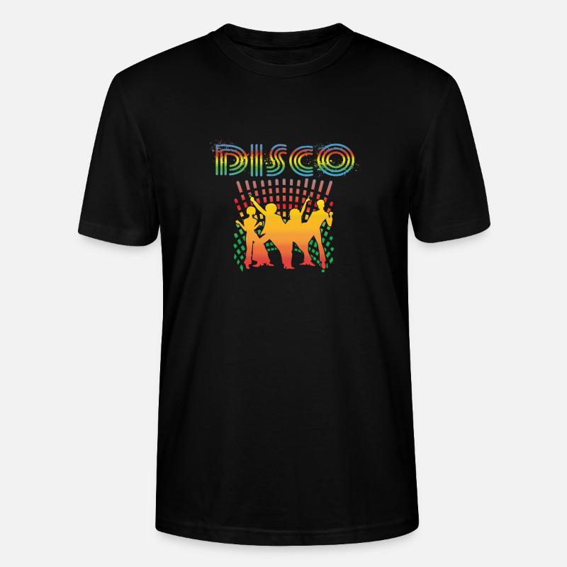 Disco Time - T-shirt bio CRAFTER Stanley Stella Unisexe - noir
