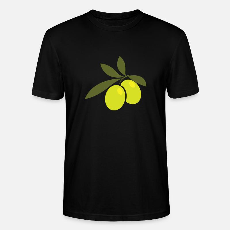 Olive Olivenbaum Geschenk - Stanley/Stella Unisex Bio-T-Shirt CRAFTER - Schwarz