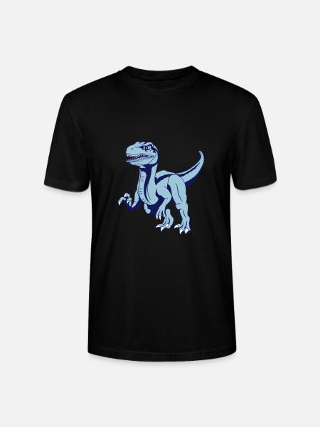 Velociraptor - Stanley/Stella CRAFTER Unisex Organic T-Shirt - black