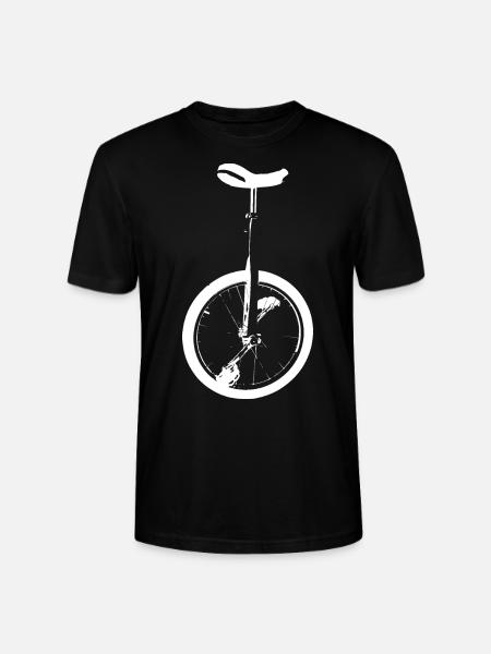 Einrad - Stanley/Stella Unisex Bio-T-Shirt CRAFTER - Schwarz