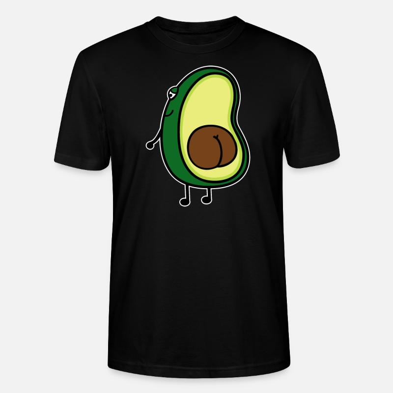 Avocado - Stanley/Stella Unisex Bio-T-Shirt CRAFTER - Schwarz