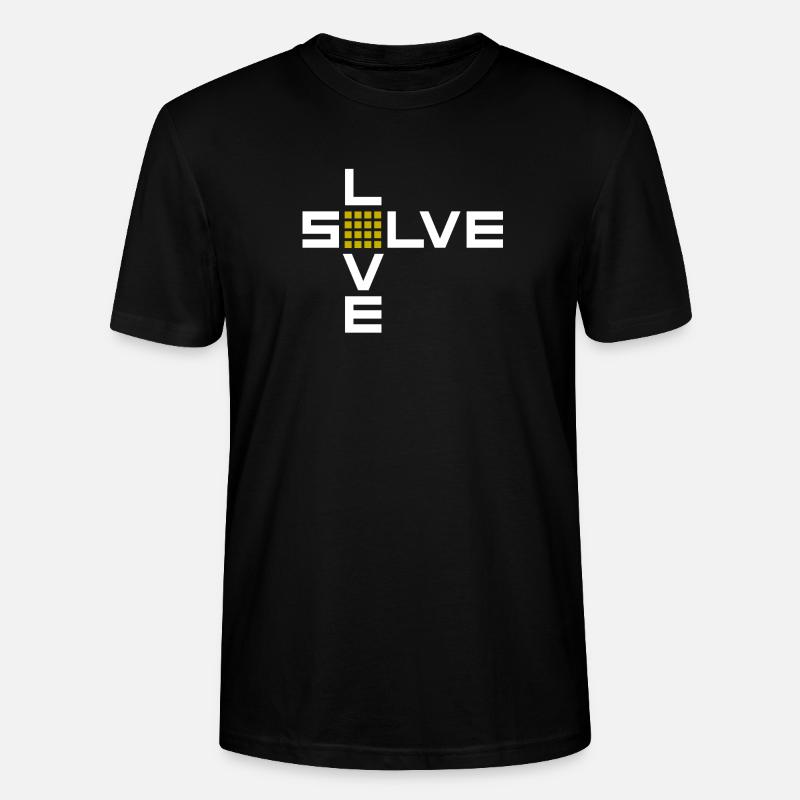 4x4 solve love. Cubing-Cube-Cuber-Speedcubing - Stanley/Stella CRAFTER Unisex Organic T-Shirt - black