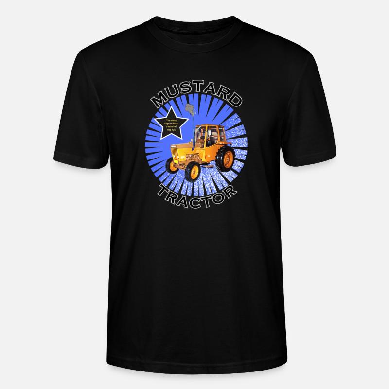 Der Senftraktor - Stanley/Stella Unisex Bio-T-Shirt CRAFTER - Schwarz