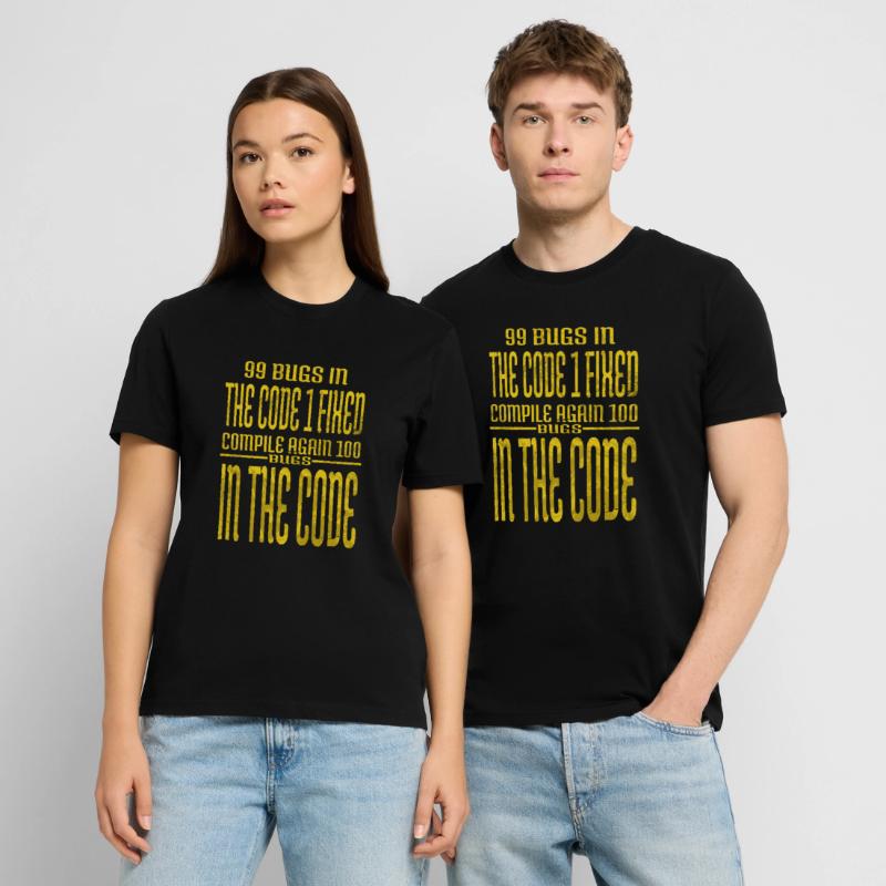 frontend developer computer programming present Stanley/Stella CRAFTER Unisex Organic T-Shirt